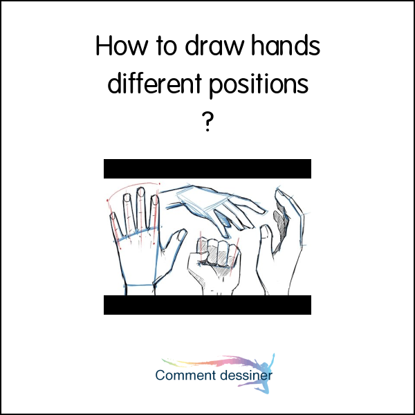How to draw hands different positions